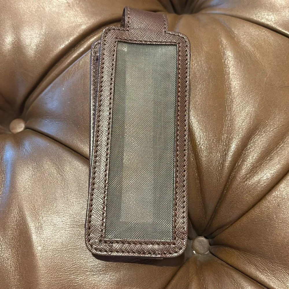 Vintage brown leather Bally briefcase. High quality leather. Good condition!